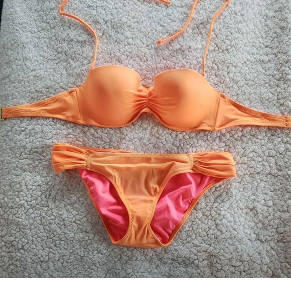 Orange bikini